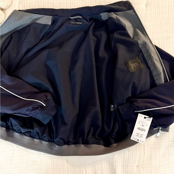Zara Men’s Color Block Contrast Jacket - Picture 12 of 12